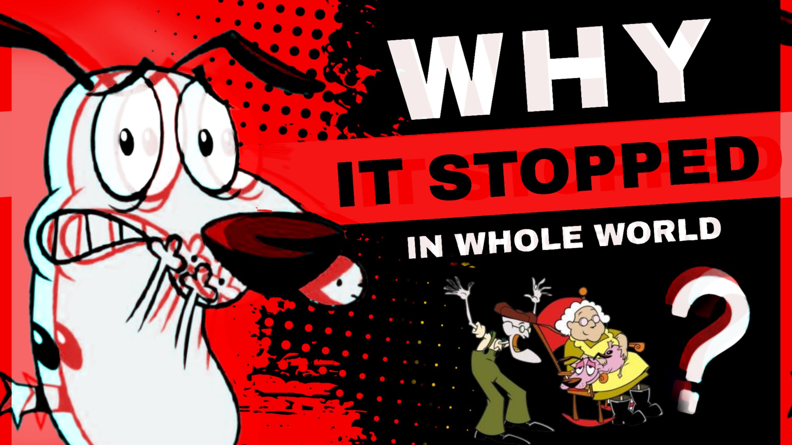 Courage the cowardly Dog by animation vibes