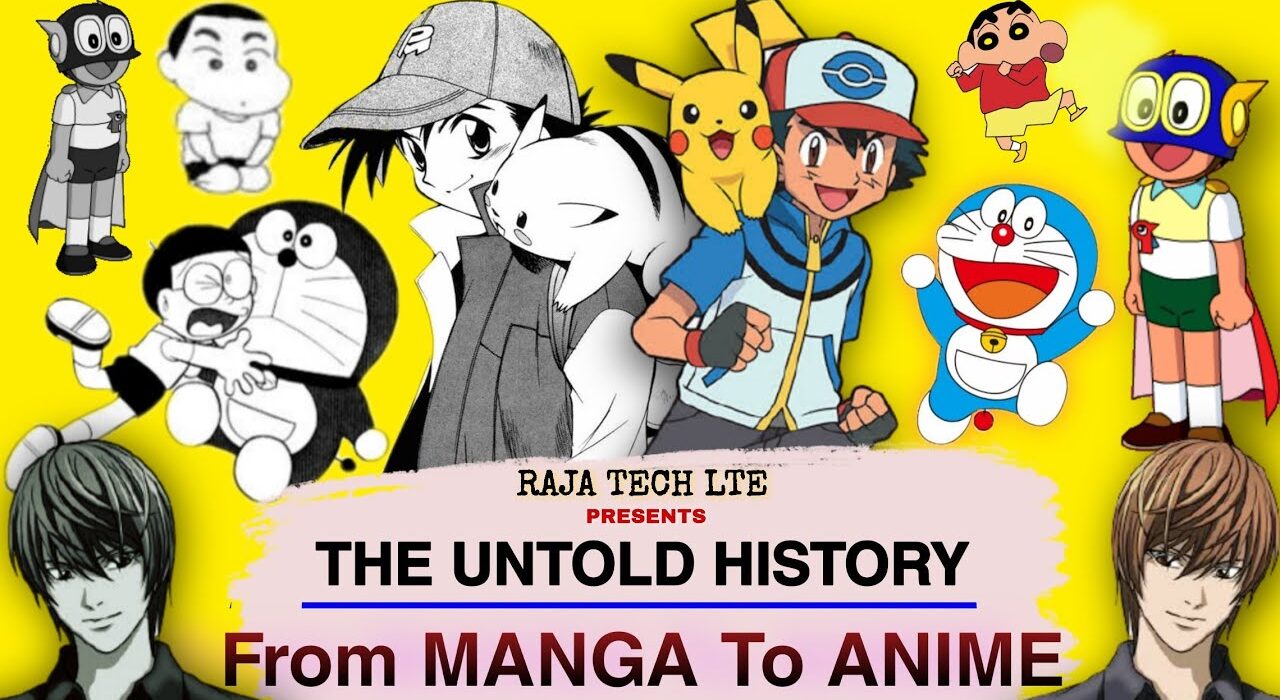 Untold History From Manga to Anime - By Animation Vibes